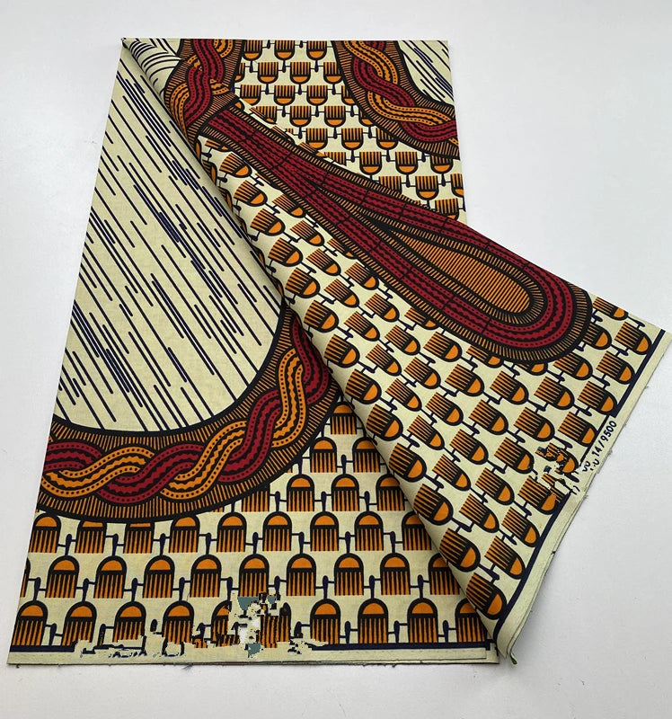 High Quality 100% Cotton Ghana Style Fabric