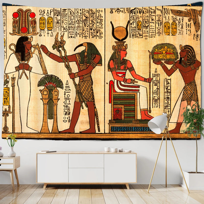 New Ancient Egyptian Tribal Savage Tapestry