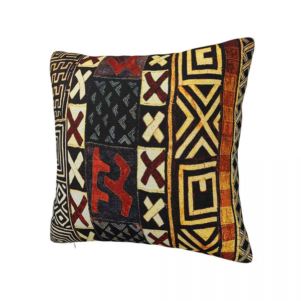 Abstract African Style Mud Pillowcase