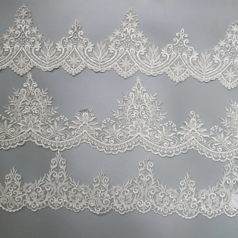 New luxury beaded embroidery lace