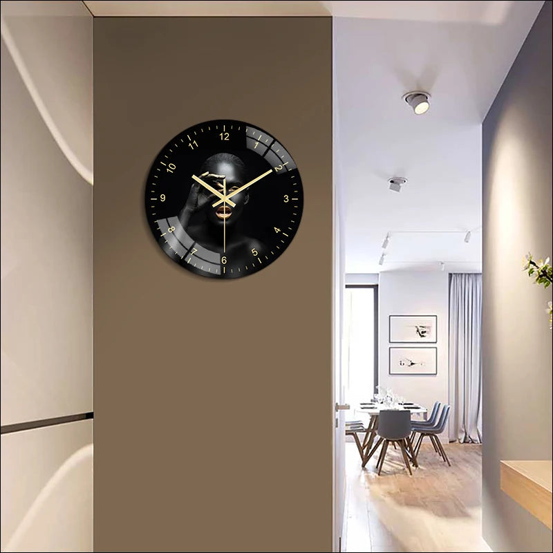 Figure Fashion Silent Quartz Clock