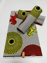 100% Cotton African Wax Print Fabric