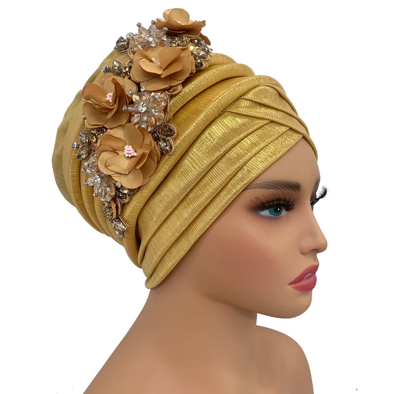 New African Women's Turban Cap