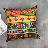 New African Ethnic Style Linen Cushion Cover