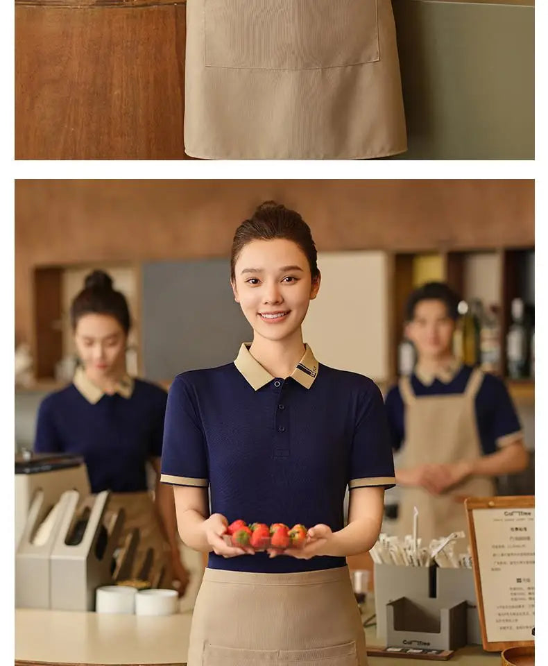 Hotel Cafes Waiters Print on Demand T Shirt