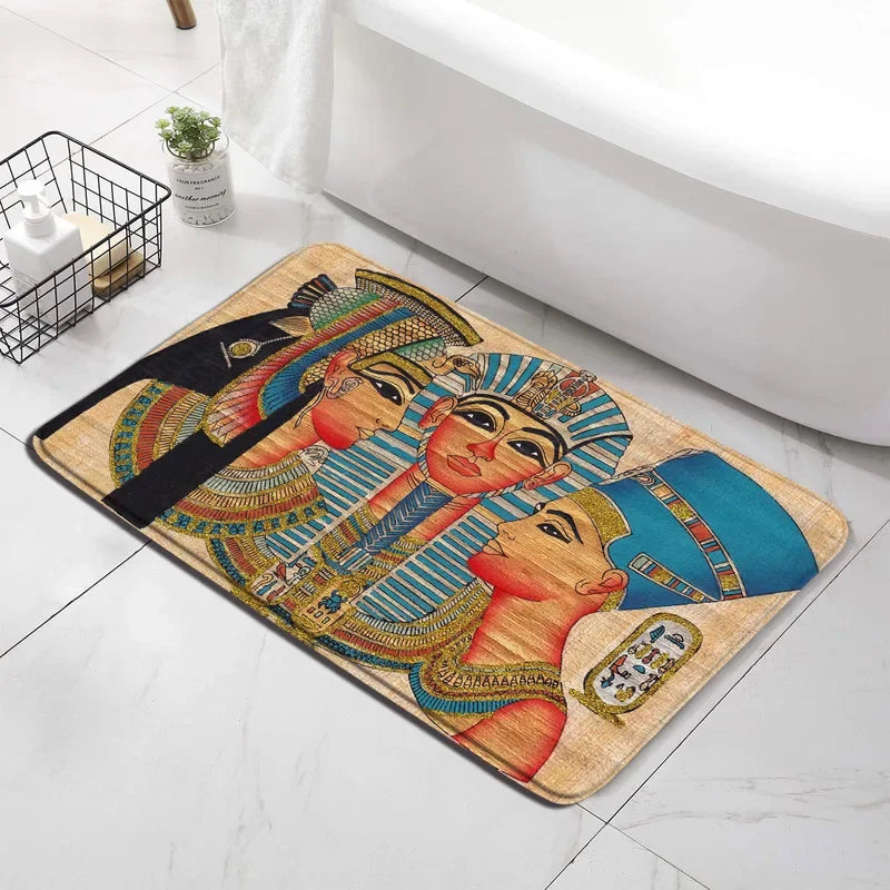 New Vintage Egyptian Bath Mat Set