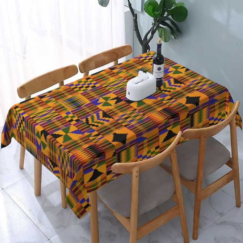 African Tribal Ethnic Rectangle Tablecloth