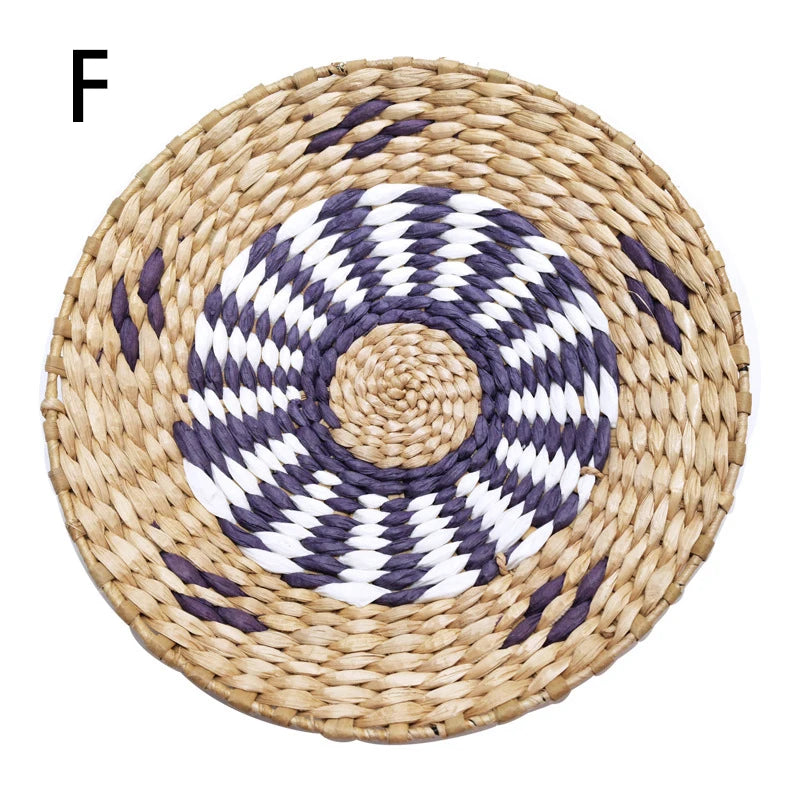 New Fashion INS Straw Rattan Wall Decor