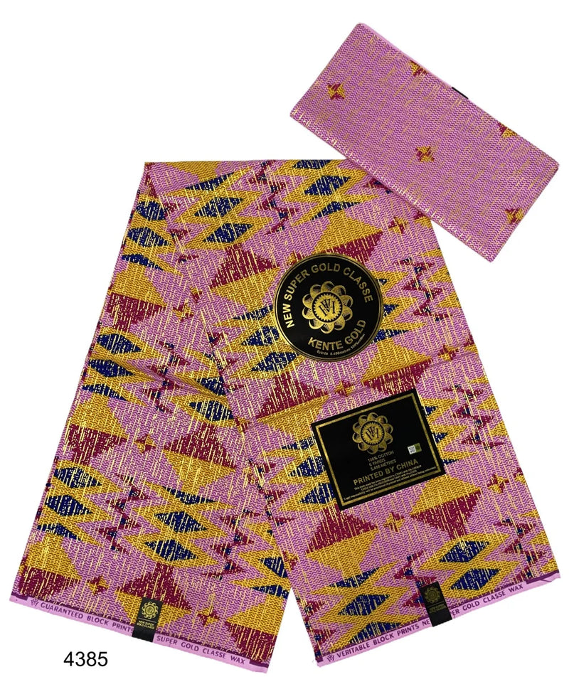 100% Cotton Nigeria Ankara Wax Fabric