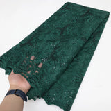 High Quality Tulle Lace African Embroidery Fabric