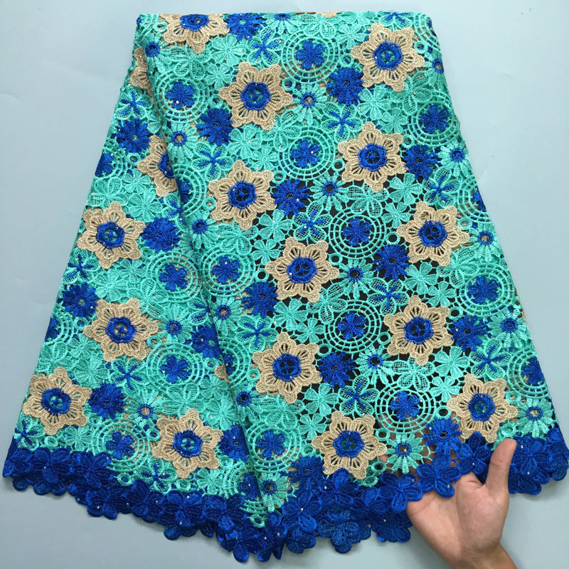 High Quality Nigerian Water Soluble Lace Fabric