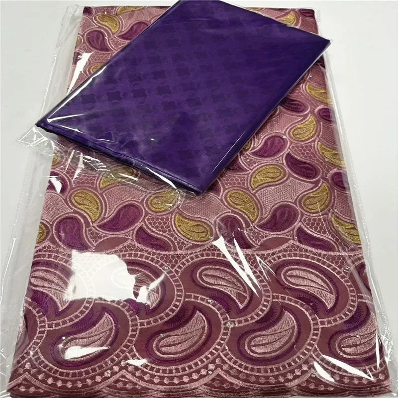 African 100% cotton Dubai style fabric