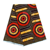 100% Cotton African Wax Print Fabric