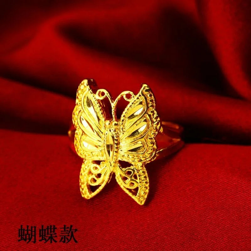 24k Adjustable Index Finger Ring