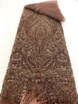 New Luxury African Sequins Lace Fabrics