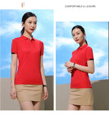 Summer Quick Drying Polos Printed Ice Cooling Shirt