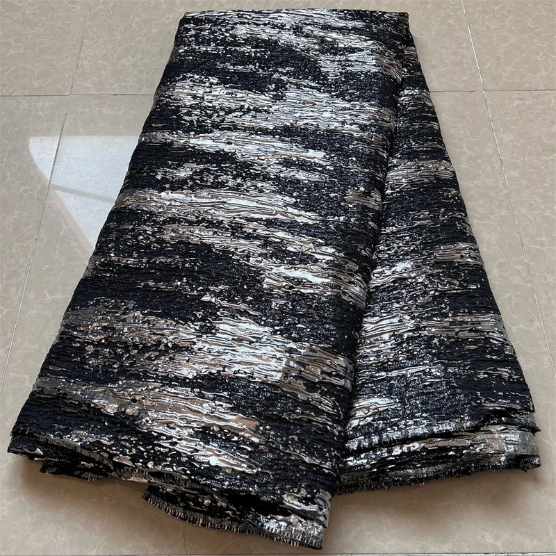 High Quality African Nigerian Tulle Lace Fabric