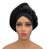 African Autogele Women's Turban Cap