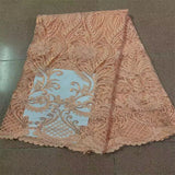 New Green Latest Africa Lace Fabric