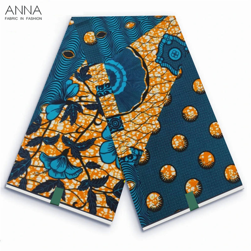 Ankara Block Prints Batik Fabric