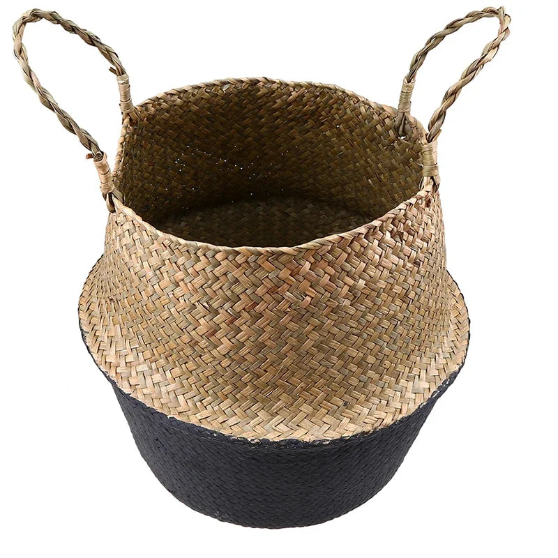 New Handmade Seagrass Storage Basket