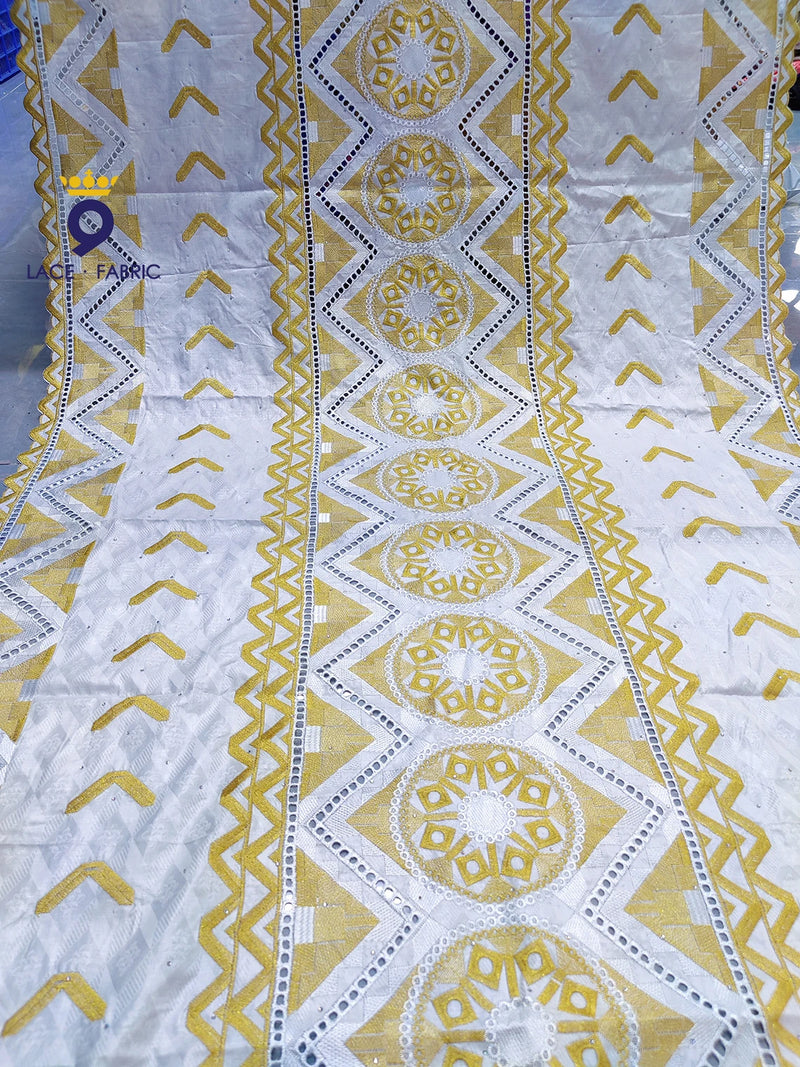 New Unique African Bazin Riche Fabric