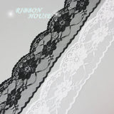 65mm white and black Lace