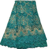 High Quality Jacquard Brocade Lace Fabric