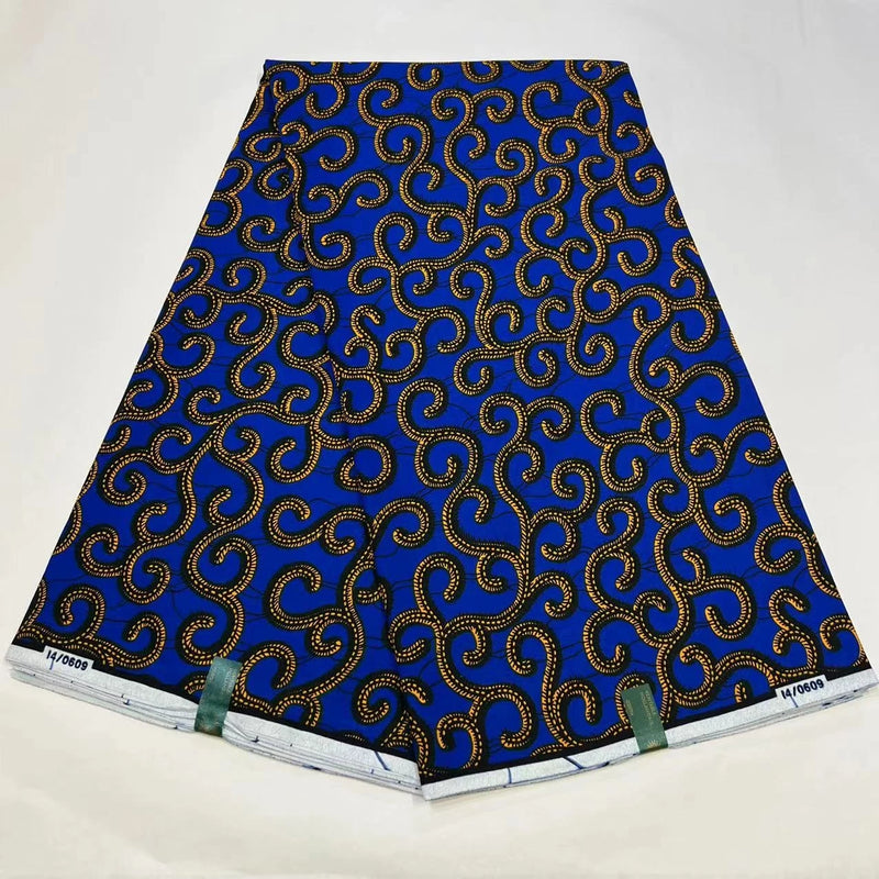 100% Cotton African Wax Print Fabric