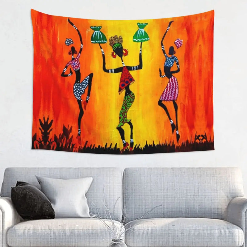 Custom Hippie Africa Life Tribal Style Tapestry Wall Hanging Room Decor