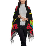 Amazigh Pride Tifinagh Patriotic Kabyle Scarf