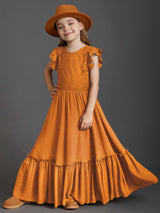 3-14 years Girls New Lace Bohemia Long Dresses