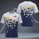 Men's Badminton Training Clothing Outdoor Fitness Sports T-Shirts