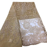 New african guipure cord lace fabric