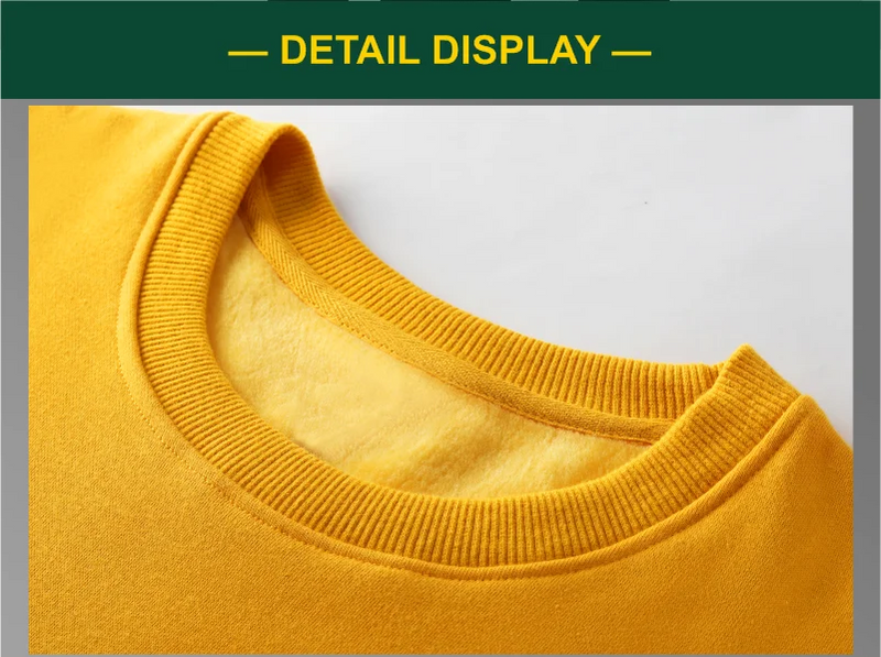 New Winter Round neck Thermal Sweatshirt