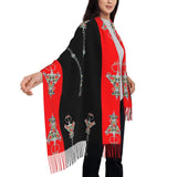 Amazigh Pride Tifinagh Patriotic Kabyle Scarf