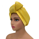 Nigeria Wedding Headtie Party Headwear Muslim Hat