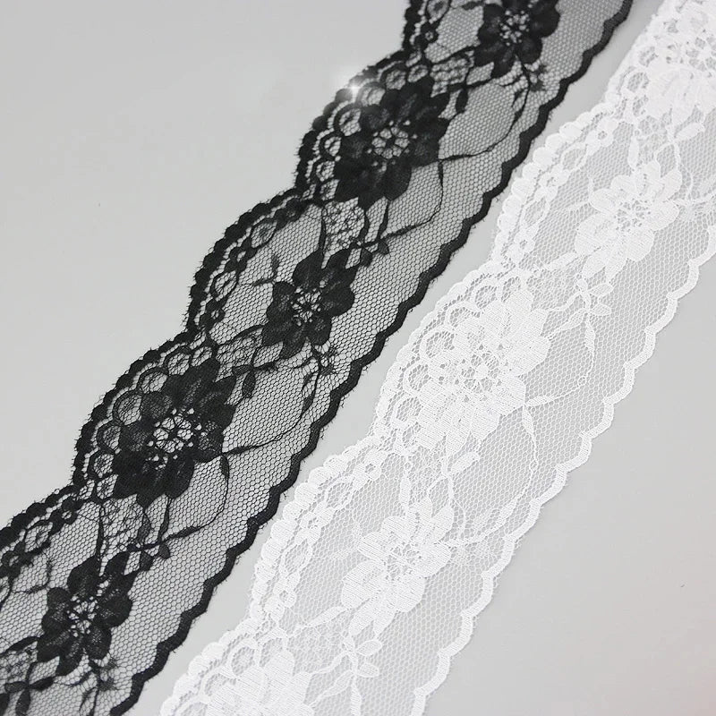 65mm white and black Lace