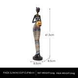 High quality resin Retro African Statue Art Ornaments