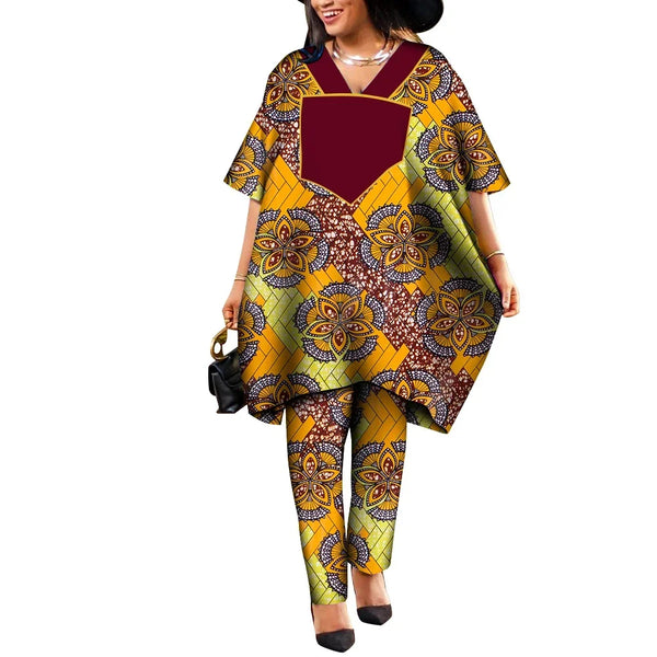 Ankara African Prints Two Pieces Set