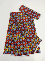 African Real Wax Print Cotton 100% Fabric