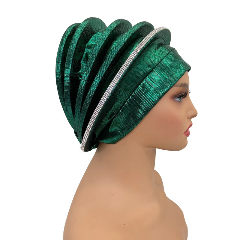 New Elegant Diamonds Spiral Beret