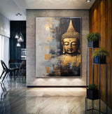 New Buddha Canvas Painting Zen Wall Art