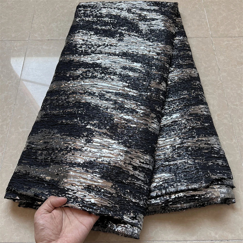 Latest High Quality African Nigerian Tulle Lace Fabric