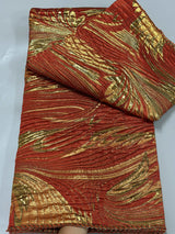 New Dubai Design African Brocade Jacquard Lace Fabric