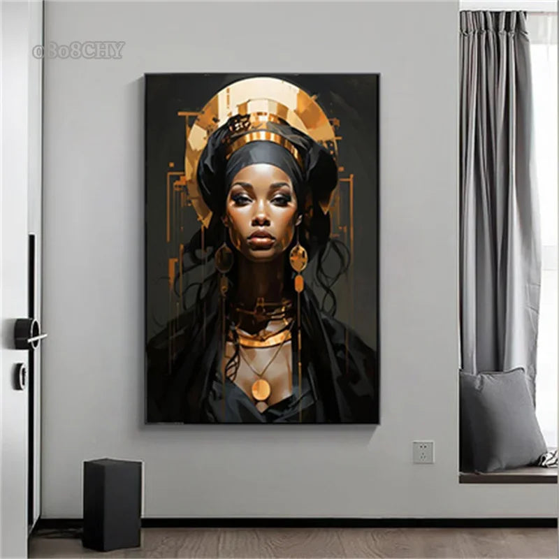 New Luxury Fashion African Poster