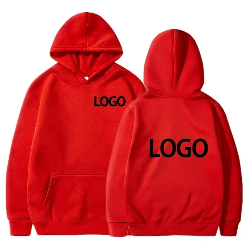 New Loose Custom Logo Pictures and Text Team Casual Clothing