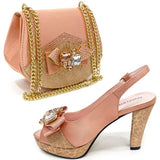 New come Matching Women Shoe and Bag Set