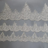 New luxury beaded embroidery lace