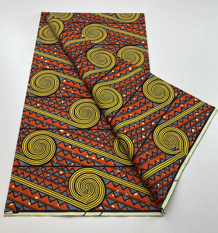 High Quality 100% Cotton Ghana Style Fabric